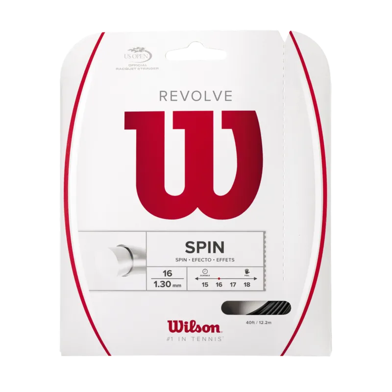 Wilson Revolve Twist - Juego de cuerdas de tenis — vista 3