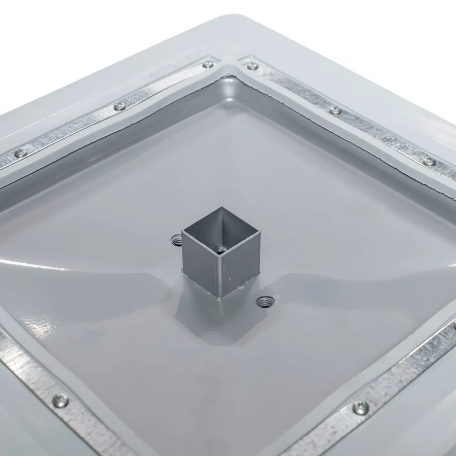 BASE ESTILO PRO MOLDEADA DE 15" X 15" X 3" — vista 3