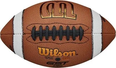 Balón de fútbol americano Wilson GST de material sintético compuesto, Neutral — vista 7