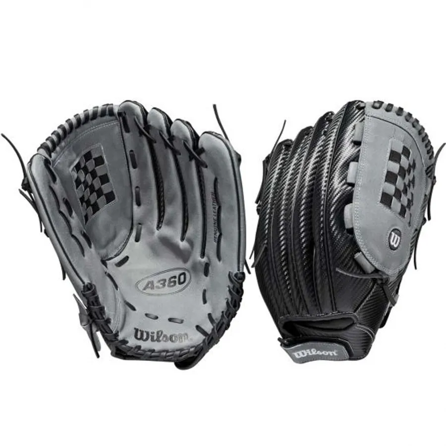 Guante de softbol de lanzamiento lento A360 de 14"