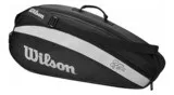 MALETA WILSON ROGER FEDERER TEAM 6PK NEGRO — vista 2