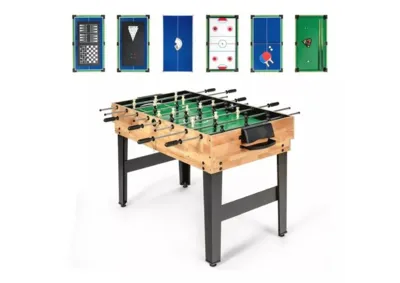 Juego De Mesa 6 En 1 Combinada Con Billar, Futbolito Y Mas — vista 5