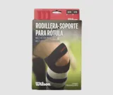 SOPORTE WILSON RODILLA NEOPRENO NEGRO AW502 — vista 5
