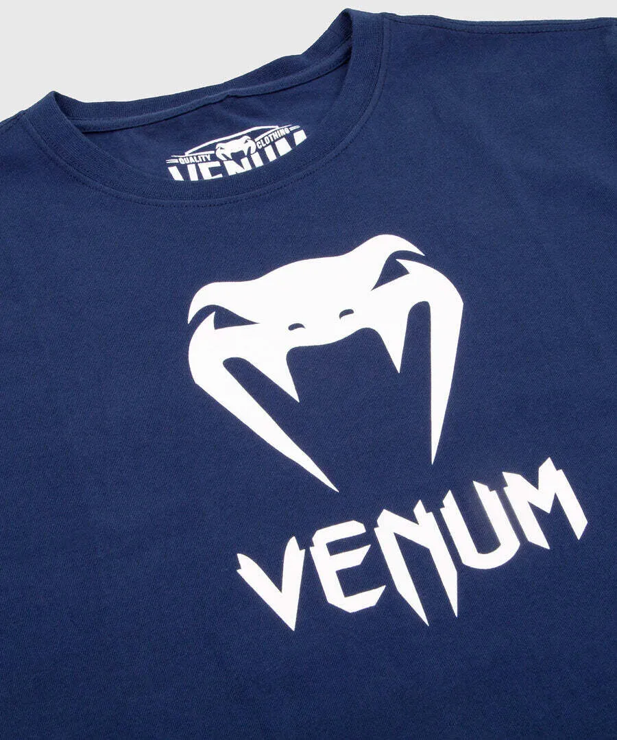 CAMISETA VENUM CLASSIC – AZUL MARINO — vista 3