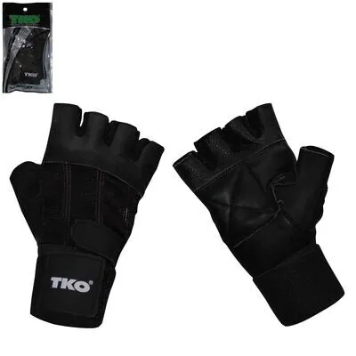 GUANTES PARA LEVANTAR PESAS CUERO — vista 2