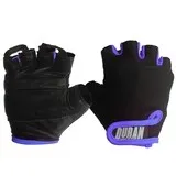 GUANTES DE PESAS CUERO BLACK/VIOLET — vista 2
