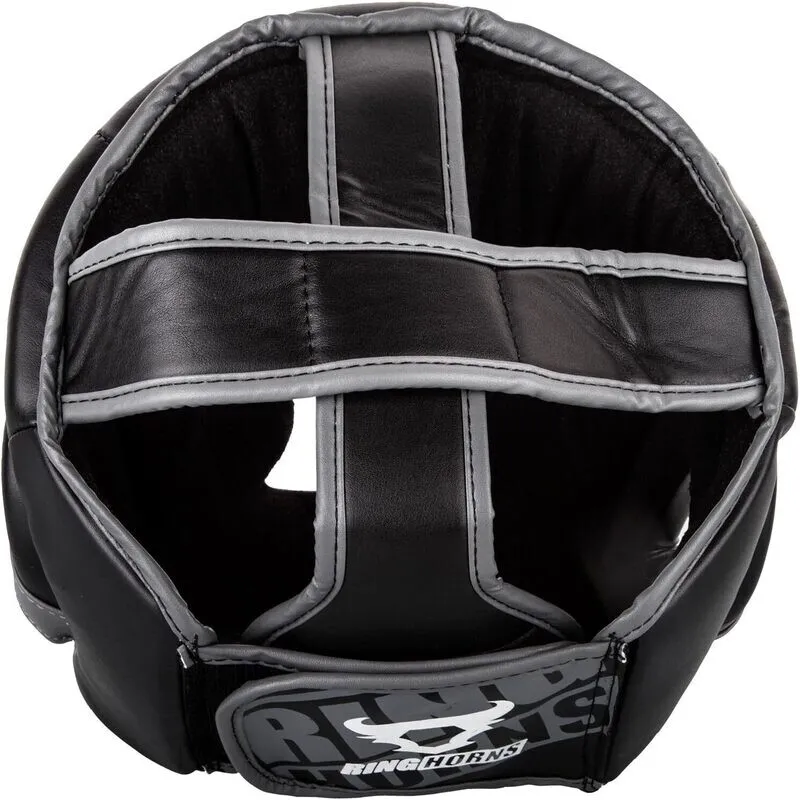 CASCO DE BOXEO RIGHORNS CHARGER BLACK — vista 7
