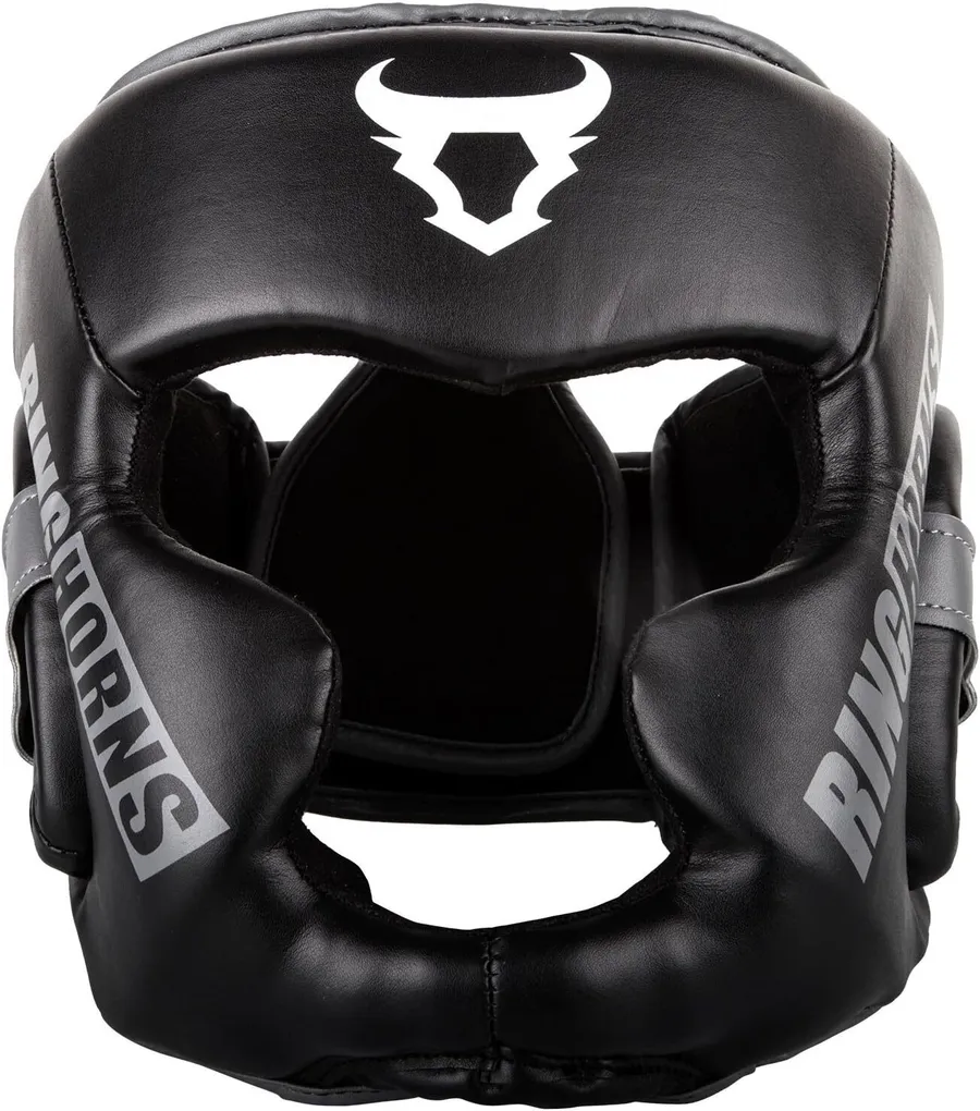 CASCO DE BOXEO RIGHORNS CHARGER BLACK — vista 3
