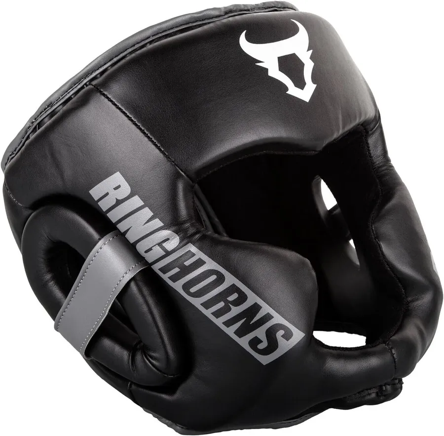 CASCO DE BOXEO RIGHORNS CHARGER BLACK