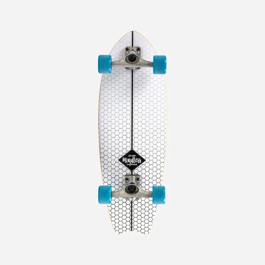 Mindless Longboards Surf Skate Fish Tail negro