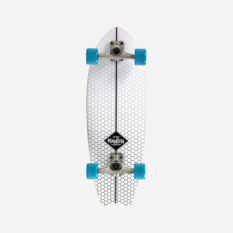 Mindless Longboards Surf Skate Fish Tail negro — vista 3
