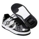 ZAPATILLAS SPLIT NEGRO/ESTRELLAS GLITTER PLATA — vista 5