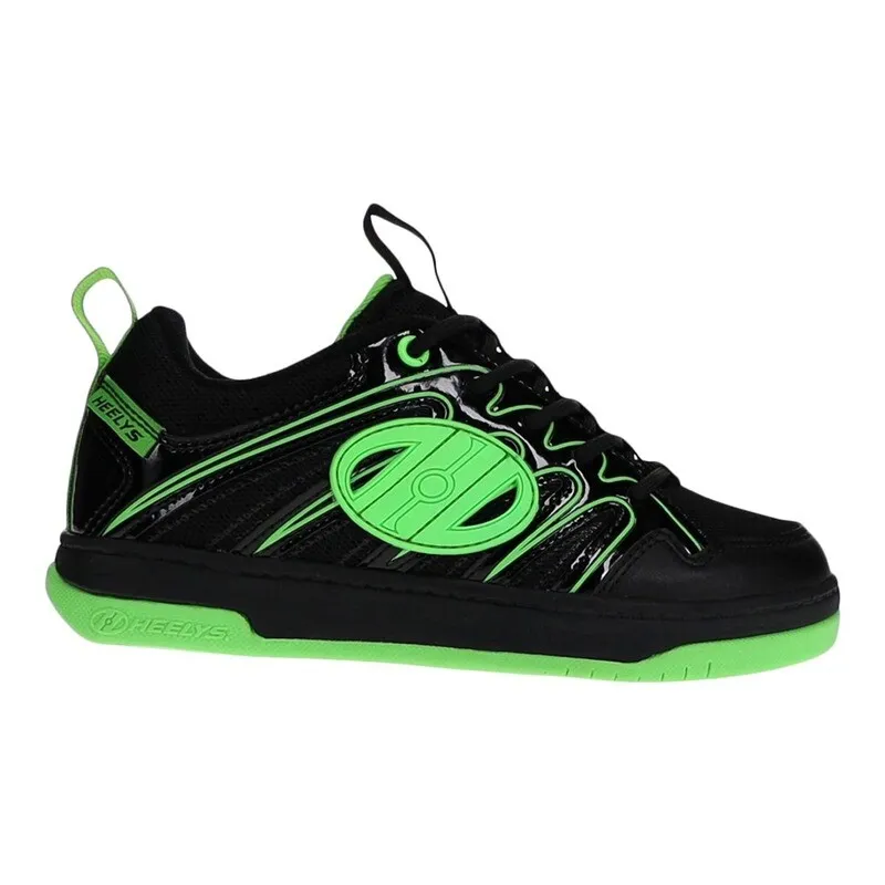 ZAPATILLAS ROCKIT BLACK/NEON GREEN — vista 8
