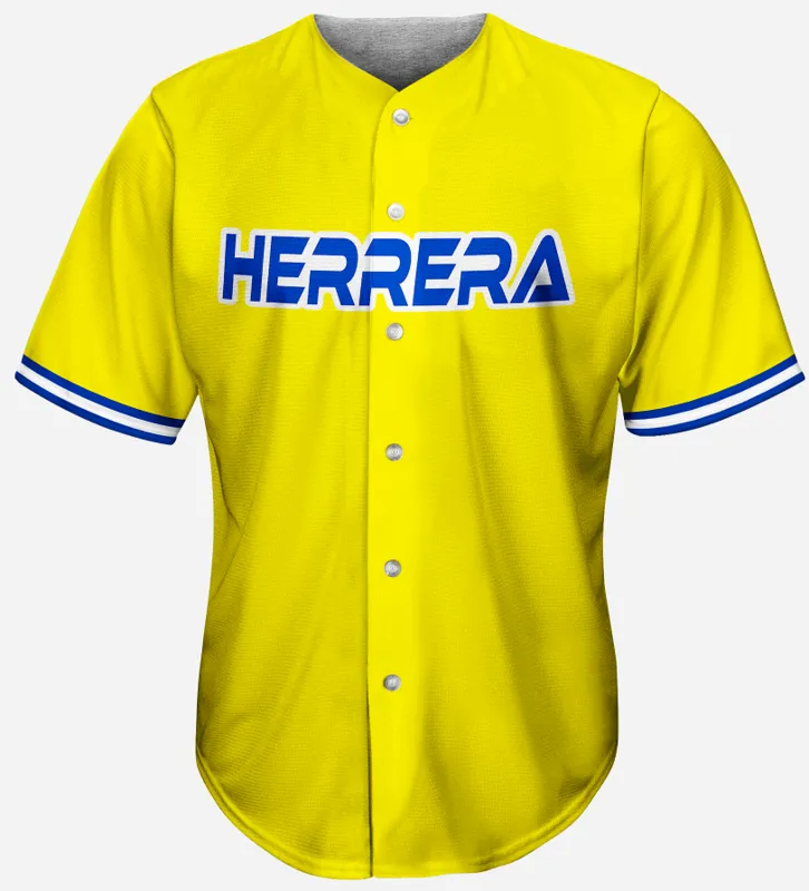 JERSEY OFICIAL HERRERA AMARILLO 2024 — vista 3