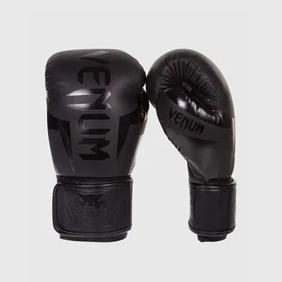 GUANTES BOXEO ELITE NEGRO — vista 3