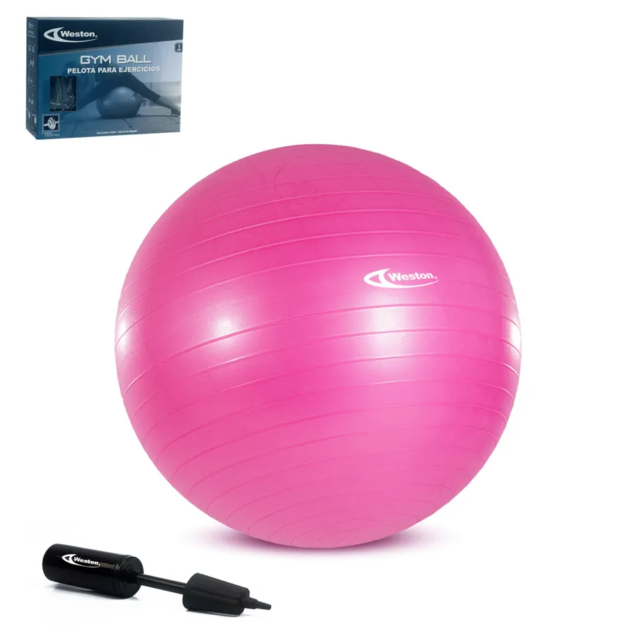 PELOTA DE GIMNASIA 65CM CON BOMBA — vista 3