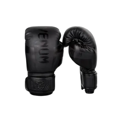 Guantes de Boxeo Venum Elite Niños - Mate/Negro — vista 3