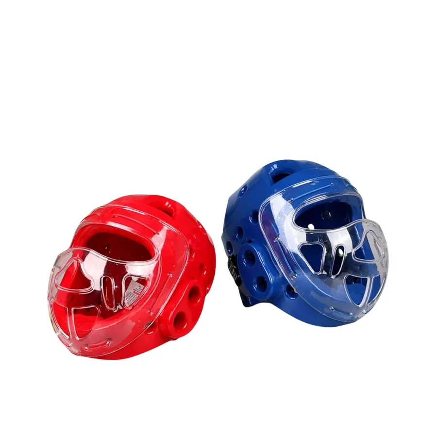 Casco de máscara de karate y boxeo para niños adultos, adecuado para Muay Thai Taekwondo, Karate, Taekwondo, artes marciales