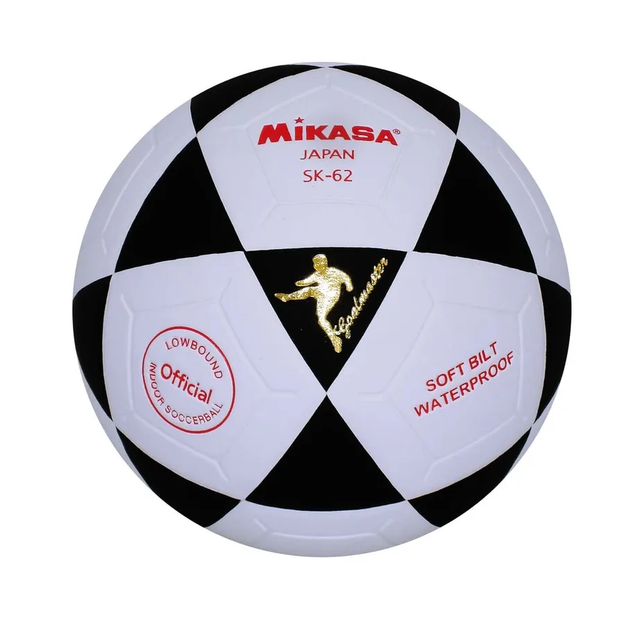 BALON FUTSAL PVC 62 CMS BLACK