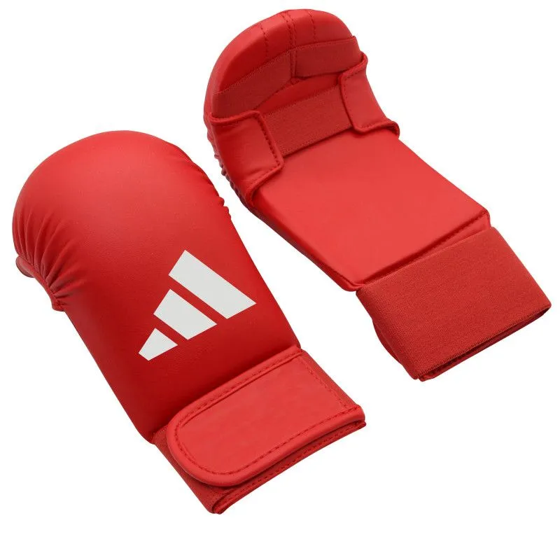 adidas Original WKF-Manoplas de Karate para Hombre y Mujer, sin Pulgar — vista 7