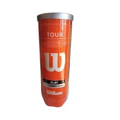 Tubo de pelotas de tenis Wilson Tour Clay Polvo De Ladrillo — vista 3