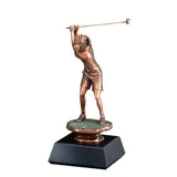 Trofeo de golfista femenino de 16" de alto — vista 2