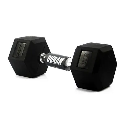 MANCUERNA HEXAGONAL DE GOMA 5 LBS — vista 3