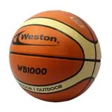 BALON BASKET #7 CAUCHO LOGO REPUJADO BROWN — vista 2
