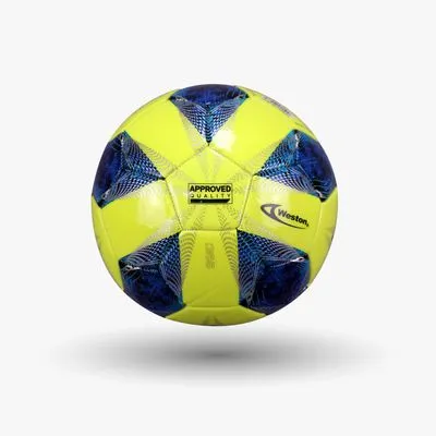BALON FUTBALL SOFT TOUCH PVC COSIDO #3 YELLOW/BLUE — vista 3