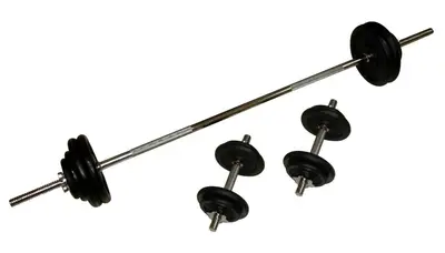 COMPLEMENTO SET PESAS 110LB DISCOS (4X10 LB)
