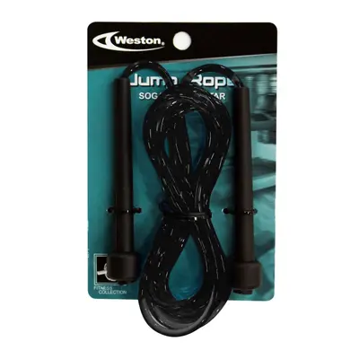 SOGA DE SALTAR PLASTICO BLACK