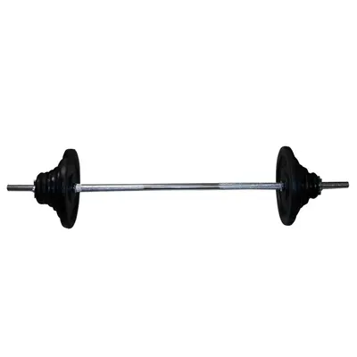 SET PESAS 50KG HIERRO NEGRO (CHINA)