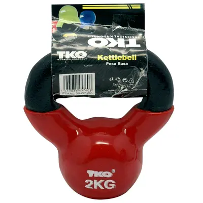 PESAS VINYL KETTLEBELL 2KG