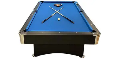 Mesa de billar azul, 9ft