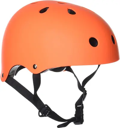 SFR Essentials Helmet Casco, Unisex para Adulto, ó niño 
Naranja (Orange)