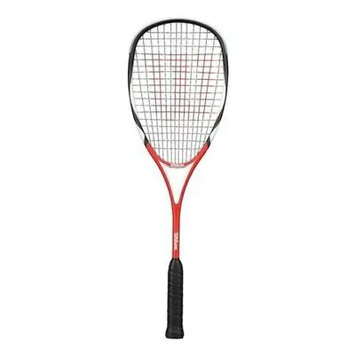 Raqueta De Squash Wilson Tour Clasica 140 Grms - Negro Y Rojo