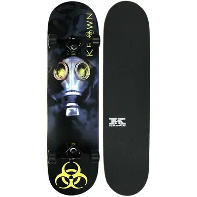 Krown Skateboard Pro Biohazard completo
