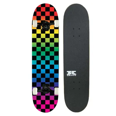 Krown KPC Complete Rainbow Checker 7.75 "