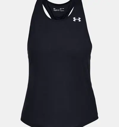 Camiseta sin mangas UA Streaker Racer para mujer