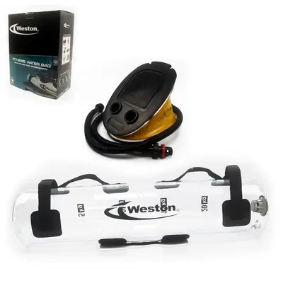 Bolsa de agua para ejercicios Gimnasio Deporte Entrenamiento marca weston