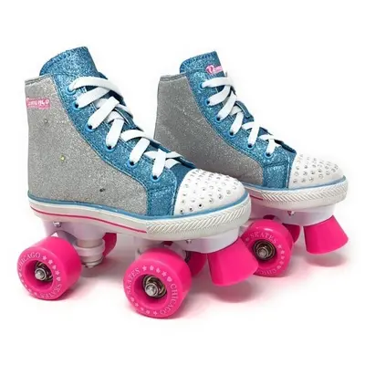Chicago Skates Patines de ruedas con purpurina