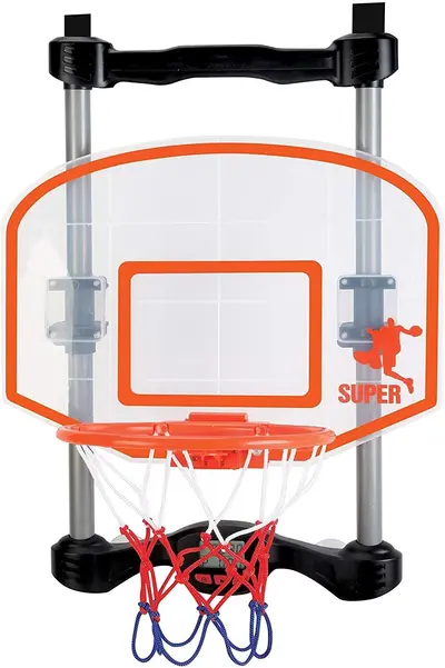 Aro de baloncesto con reloj de disparo, puntuación electrónica y sonido
