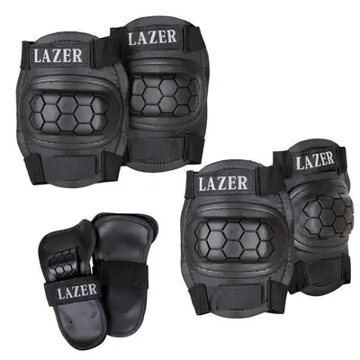 Juego de almohadillas protectoras 3 en 1 LAZER con bolsa de malla