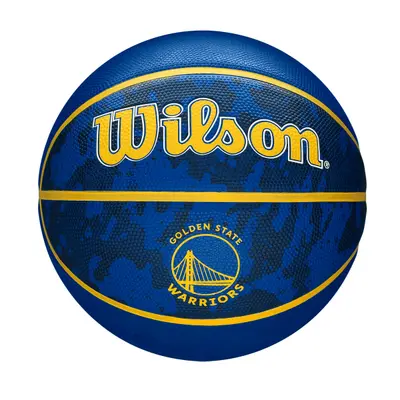 Pelota de Baloncesto NBA Golden State Warriors Wilson Team Tiedye #7 - Azul+amarillo