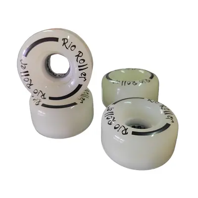 RUEDAS QUAD RIO ROLLER BLANCA 58X33MM 82A (PACK 4)