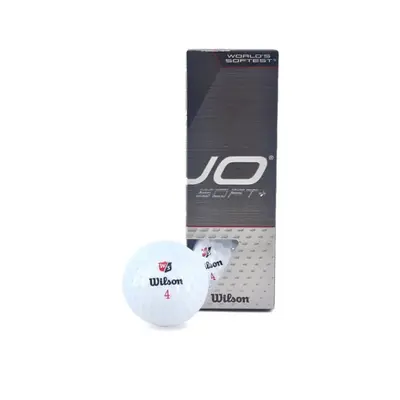 PELOTA WILSON GOLF DUO SOFT X3 BLANCO
