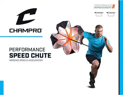 CHAMPRO Speed Chute (Negro/Naranja)