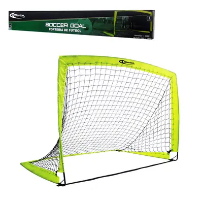 PORTERIA FUTBOL PORTATIL GRANDE 6.5'X3.5'' YELLOW