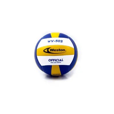 BALÓN VOLEIBOL SOFT TOUCH PVC COSIDO #5 AMARILLO AZUL BLANCO