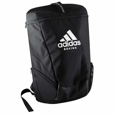 MOCHILA ADIDAS BOXEO NEGRA/BLANCA